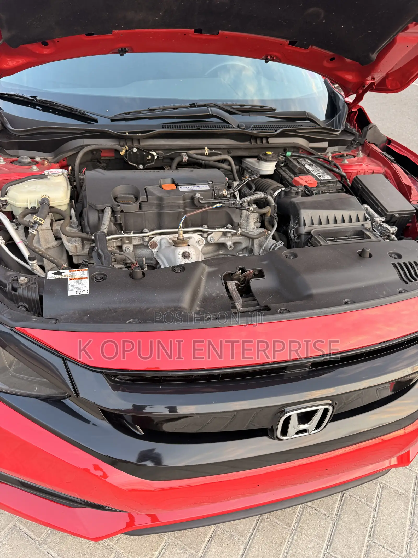 Honda Civic Sport 2021 Red