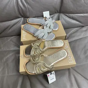 Zara Shiny Slippers