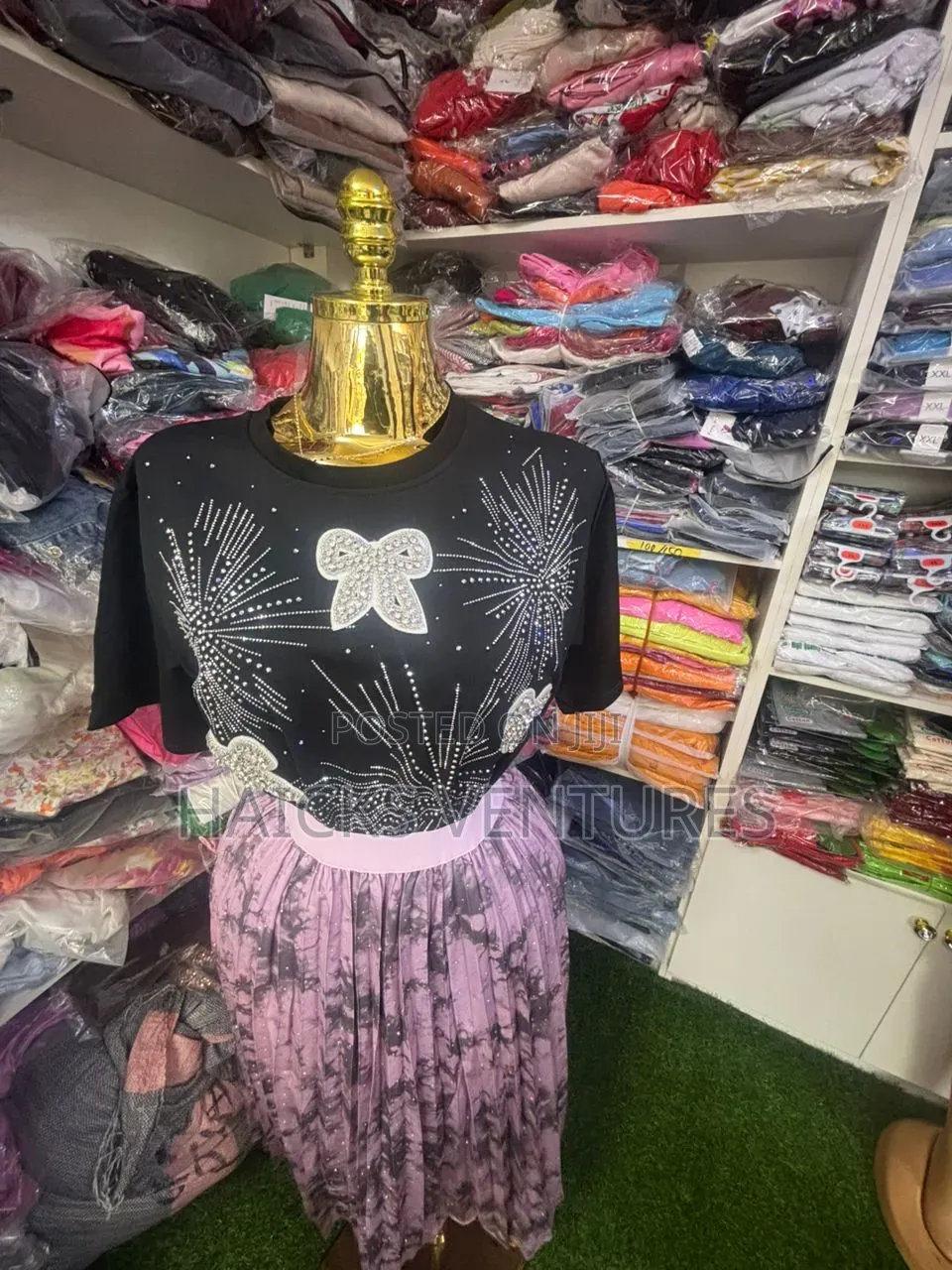 Classy Ladies Skirt and Top