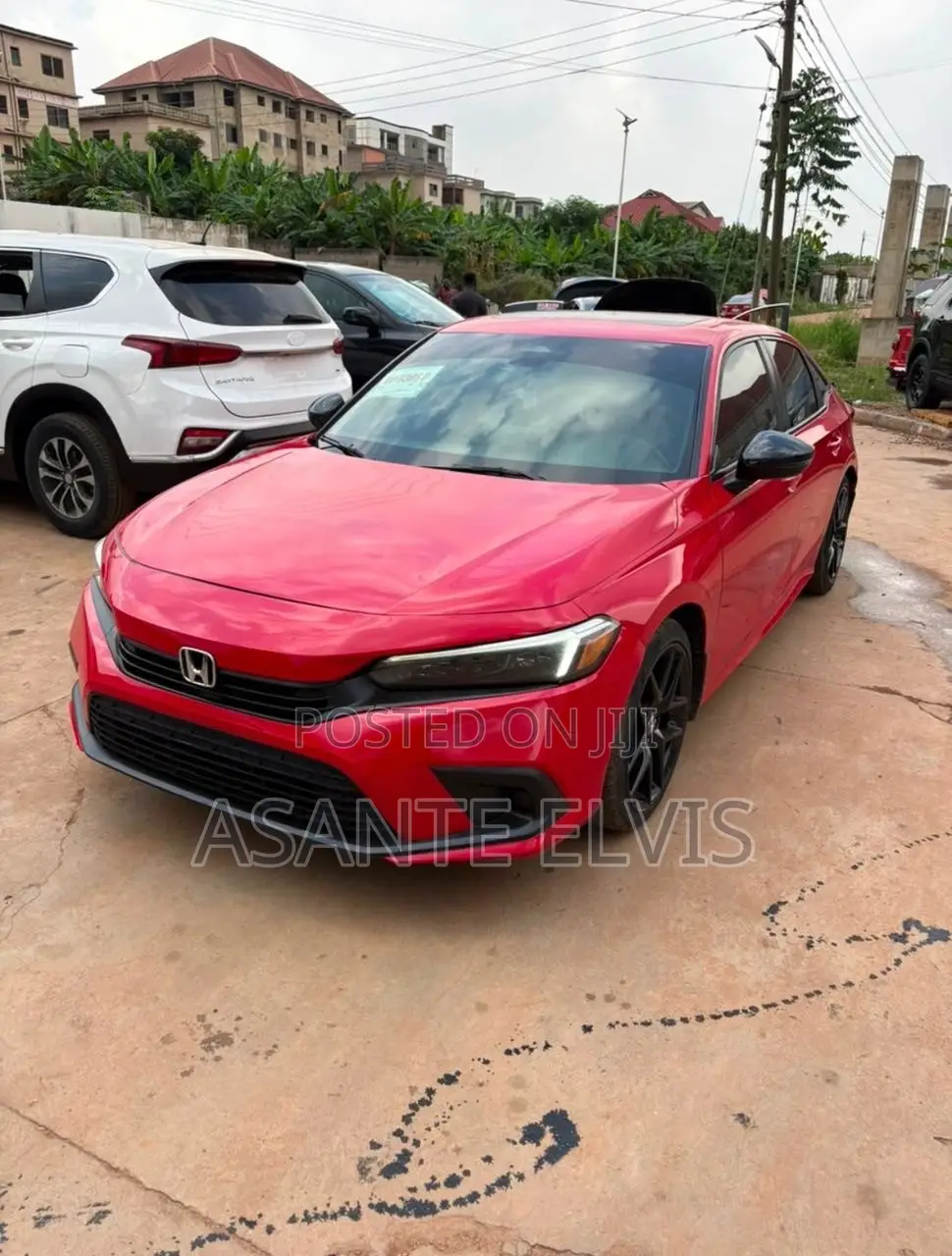 New Honda Civic Sport CVT 2023 Red