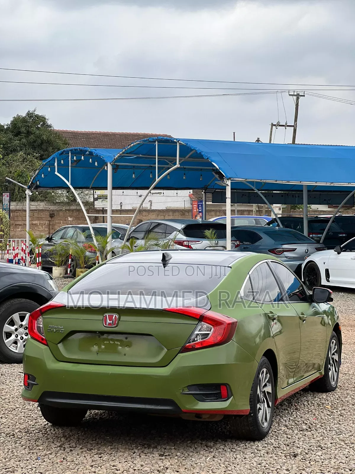 Honda Civic 2018 Green
