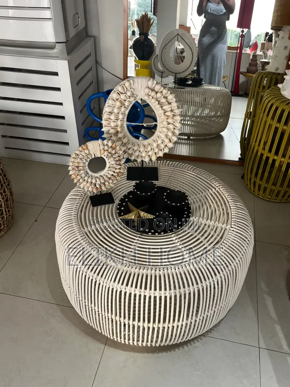 Rattan Coffee Table in Different Design and Colours as Seen