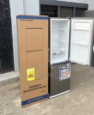 Get Classic Nasco Nasd2-23sk 2 Door Refrigerator(Gray)170L