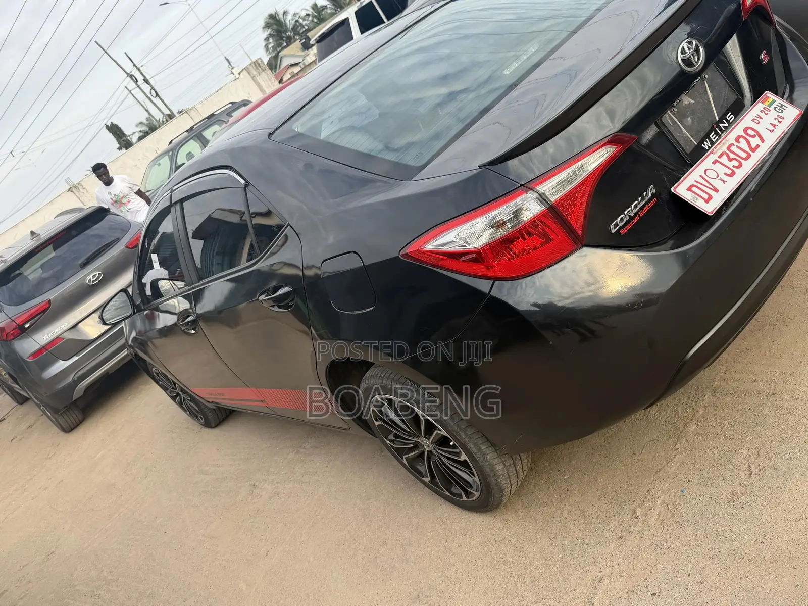 Toyota Corolla S 4dr Sedan (1.8L 4cyl CVT) 2016 Black