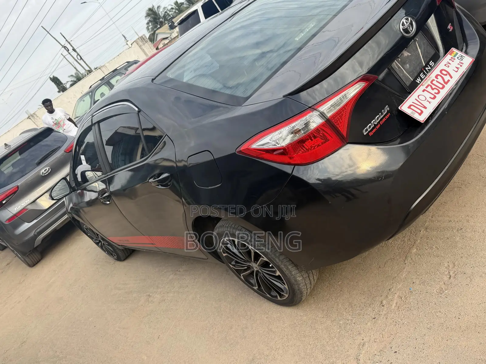 Toyota Corolla S 4dr Sedan (1.8L 4cyl CVT) 2016 Black