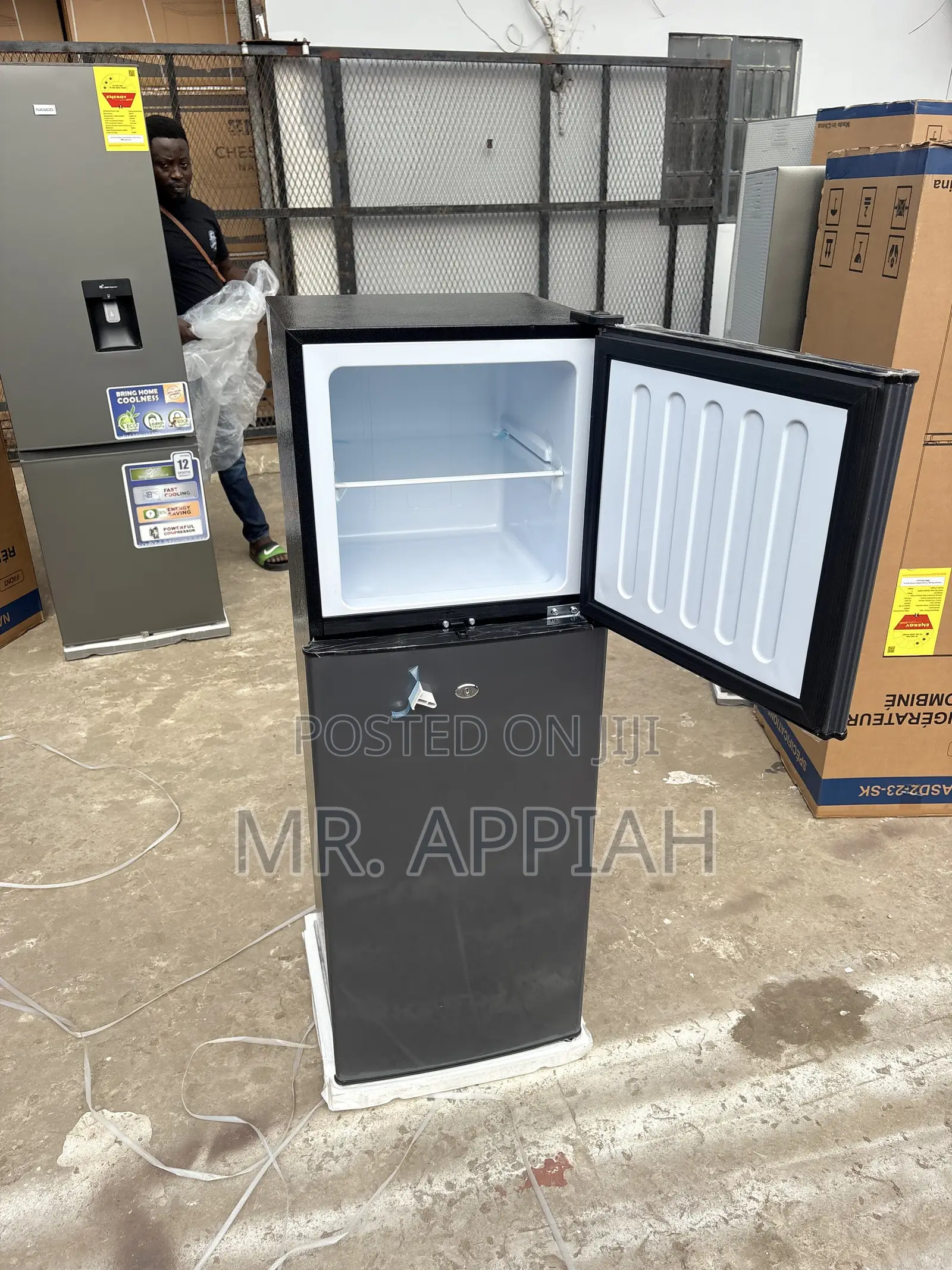 Get Classic Nasco Top Mount Freezer Fridge(Nasf2-18fl)158Liters