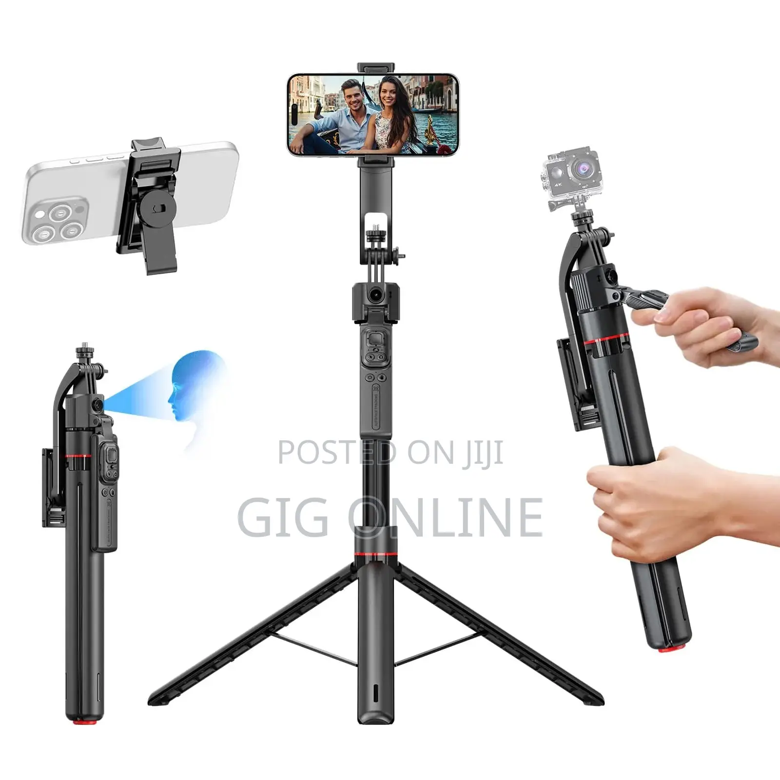 TT07 AI Tracking Phone Tripod