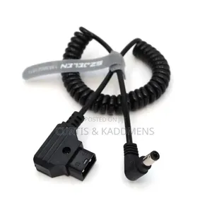 D Tap to DC Cable 5.5*2.5mm Cable for DSLR Rig Power, v Mount Etc