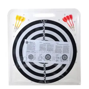 17 Inches Dart Board Front and Back