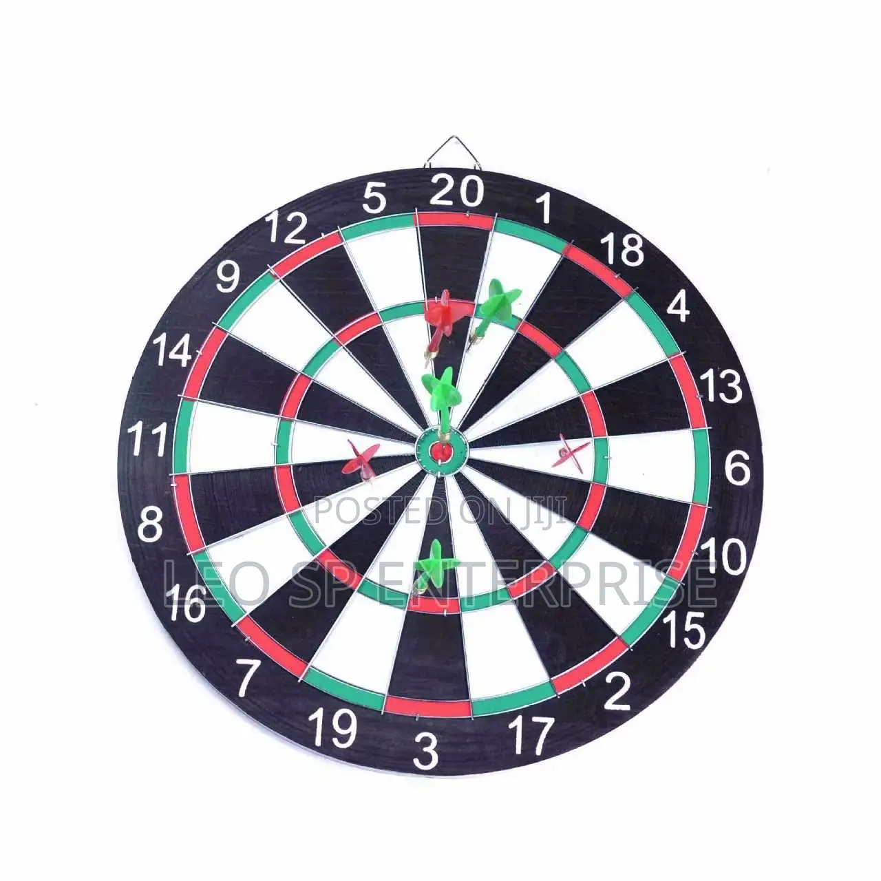 17 Inches Dart Board Front and Back