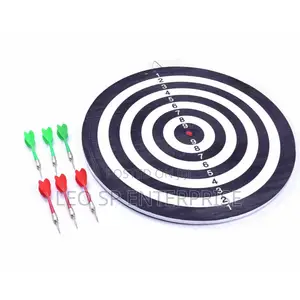 17 Inches Dart Board Front and Back