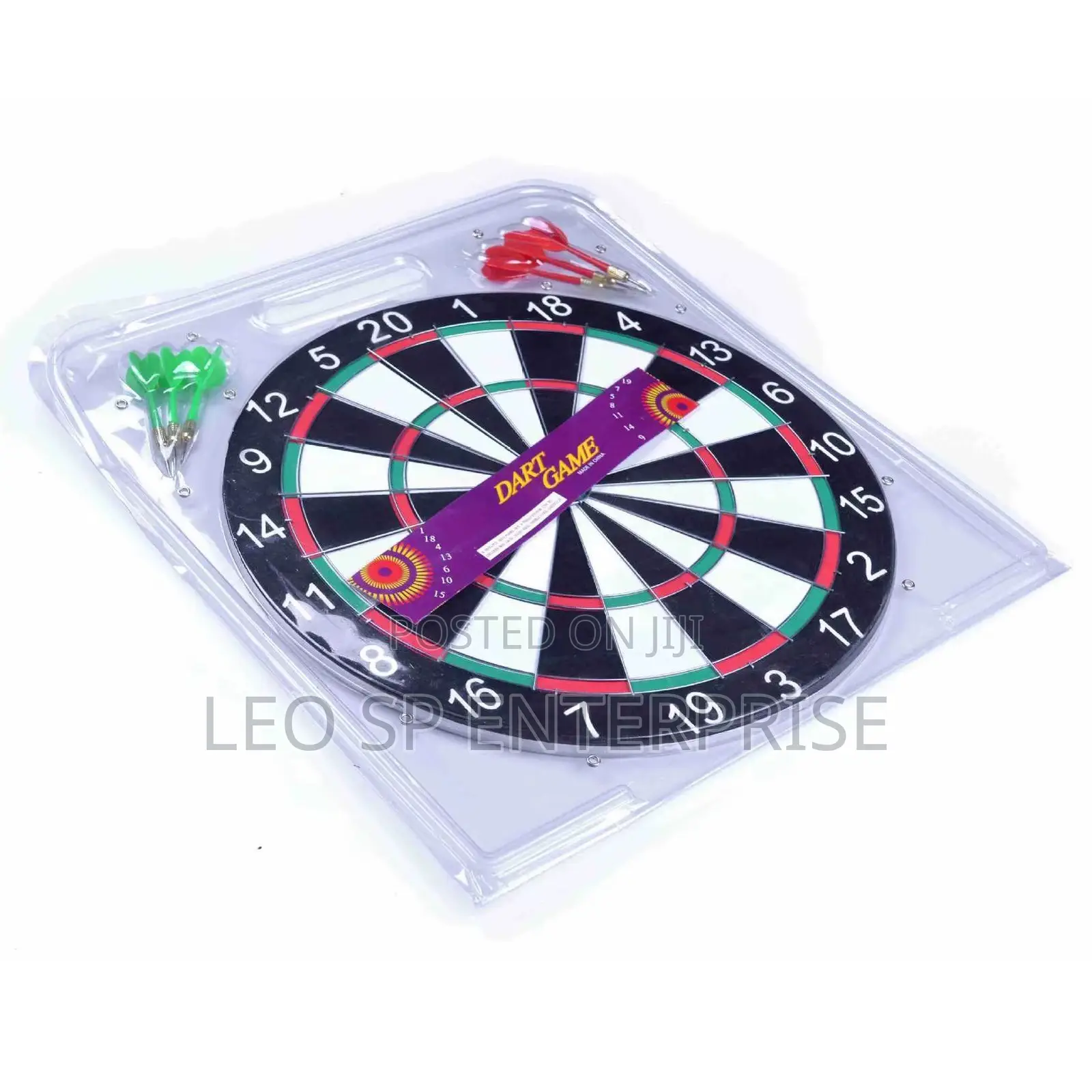 17 Inches Dart Board Front and Back