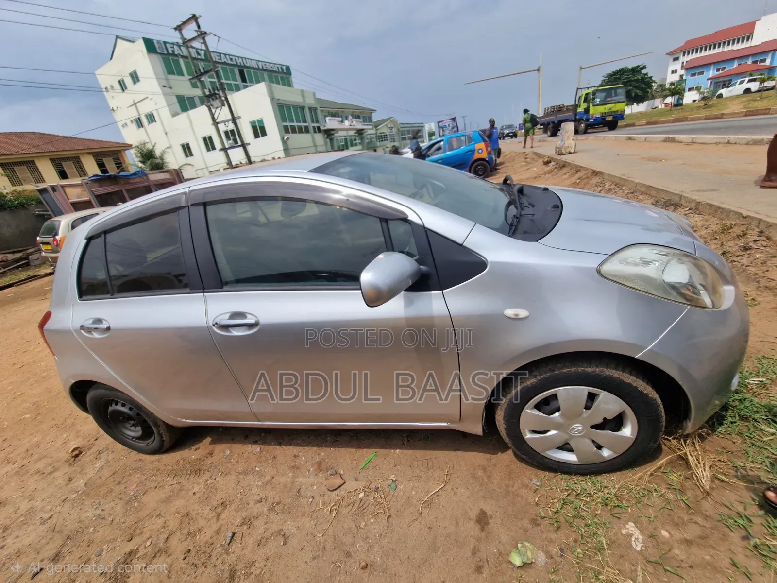 Toyota Vitz 2010 Silver