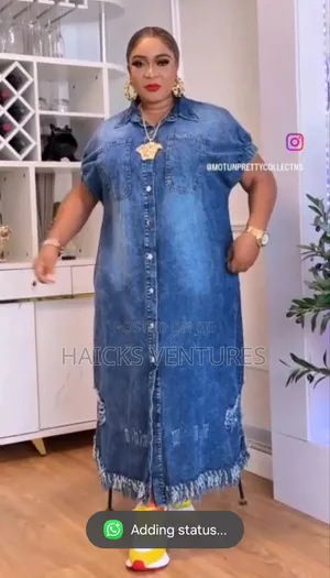 Unique Ladies  Jeans Dress
