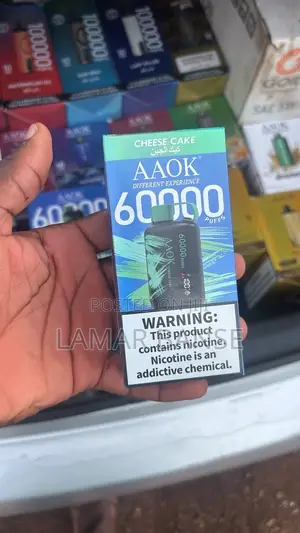60k Puffs Aaok Vape (Free Delivery in Accra)