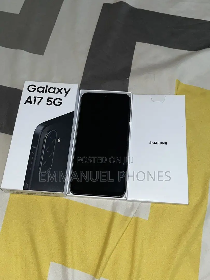New Samsung Galaxy A17 5G 256 GB Black