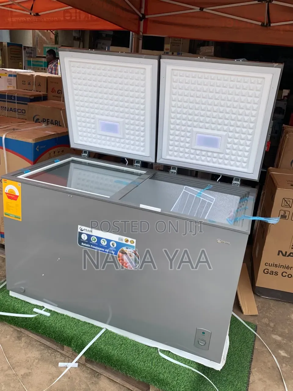 Pearl Quality Double Door Chest Freezer 350 Litres