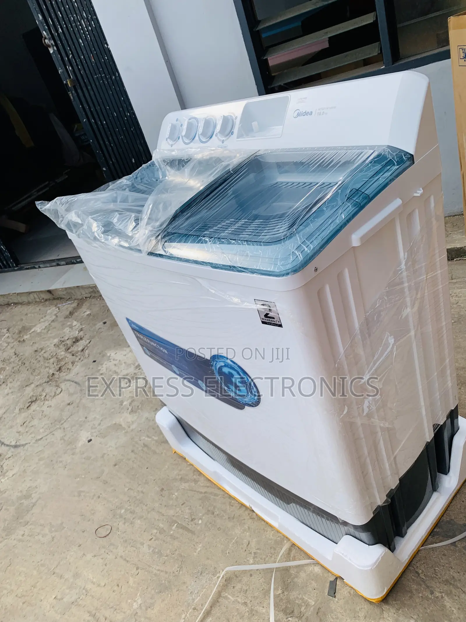 Ultra High Media 18kg Top Load Washing Machine – High Capacity,