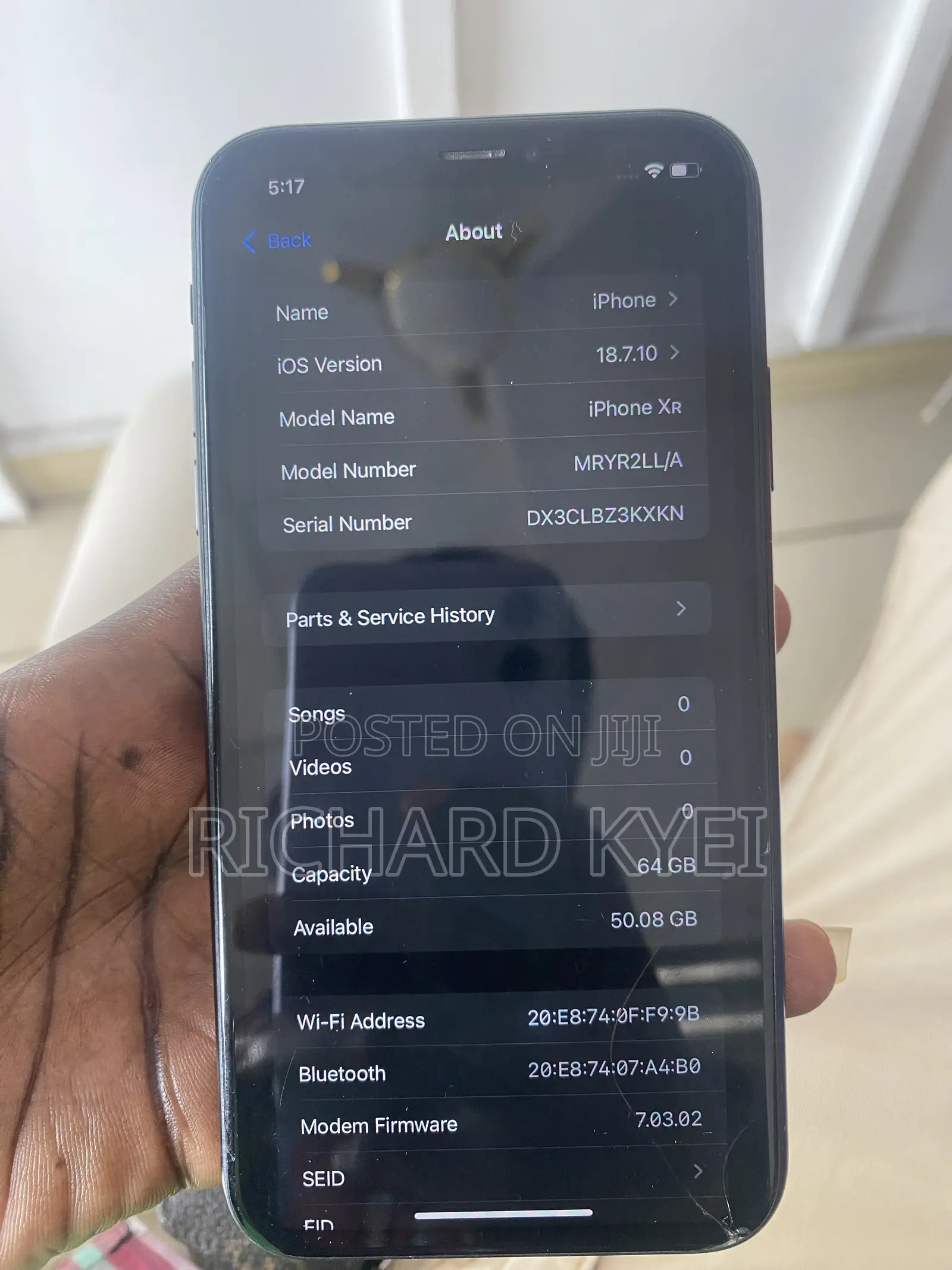 Apple iPhone XR 64 GB Black