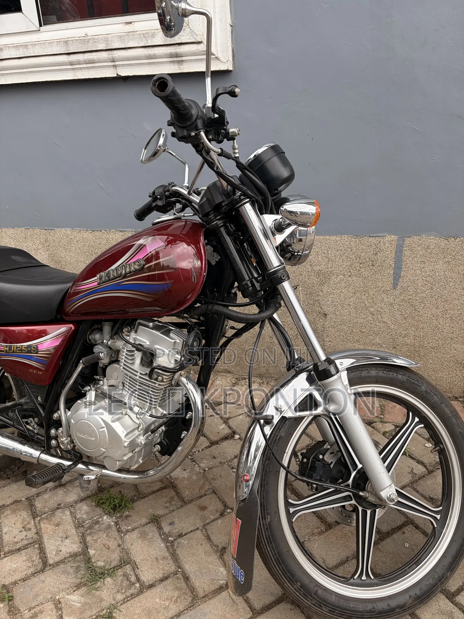 Haojue HJ125-8K 2026 Black