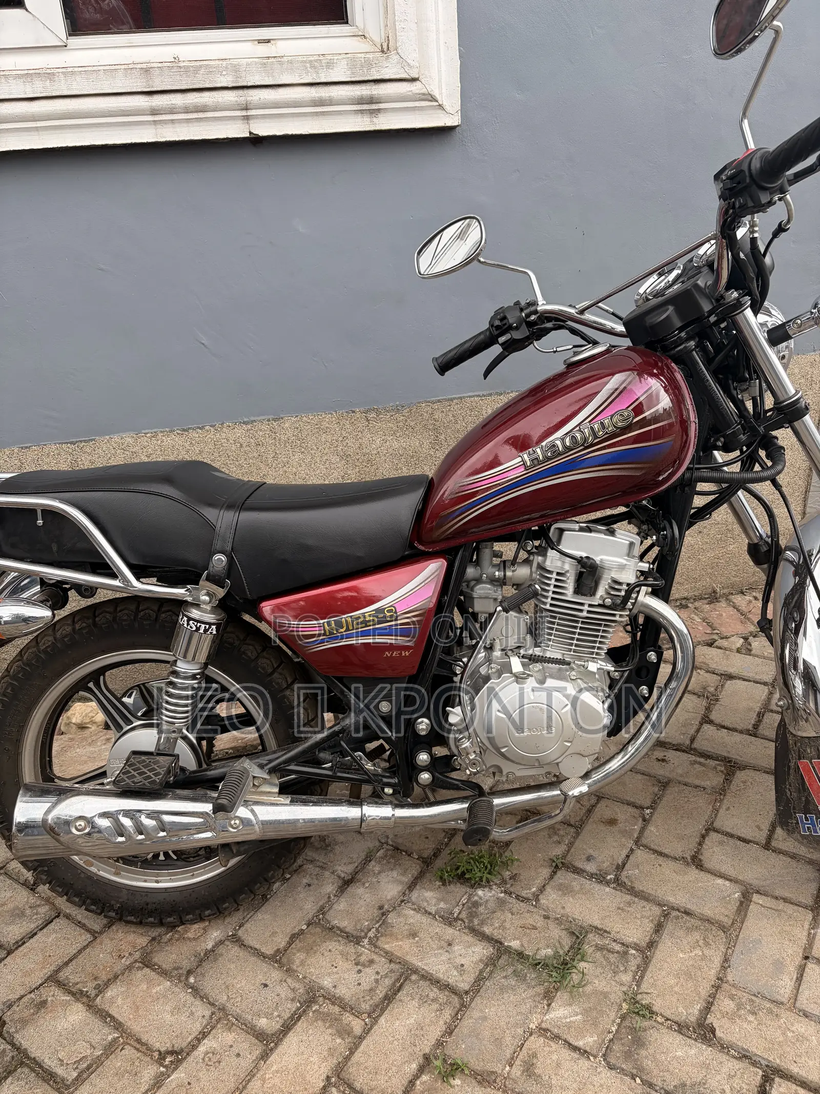 Haojue HJ125-8K 2026 Black