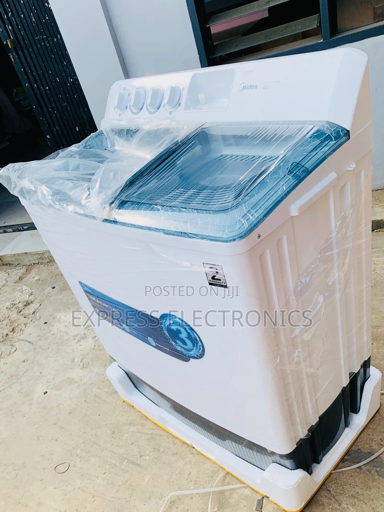 Limited Media 18kg Top Load Washing – High Capacity, Energy Efficient
