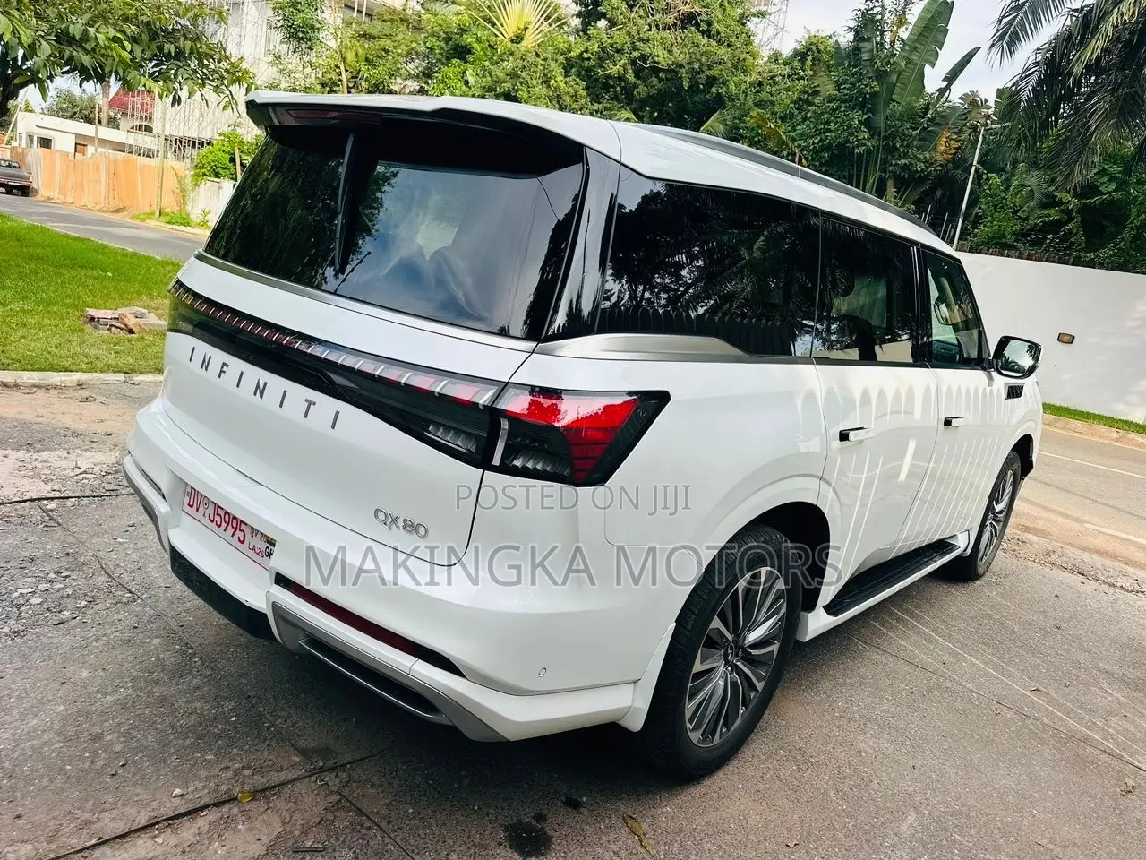 Infiniti QX80 PURE 4WD 2026 White