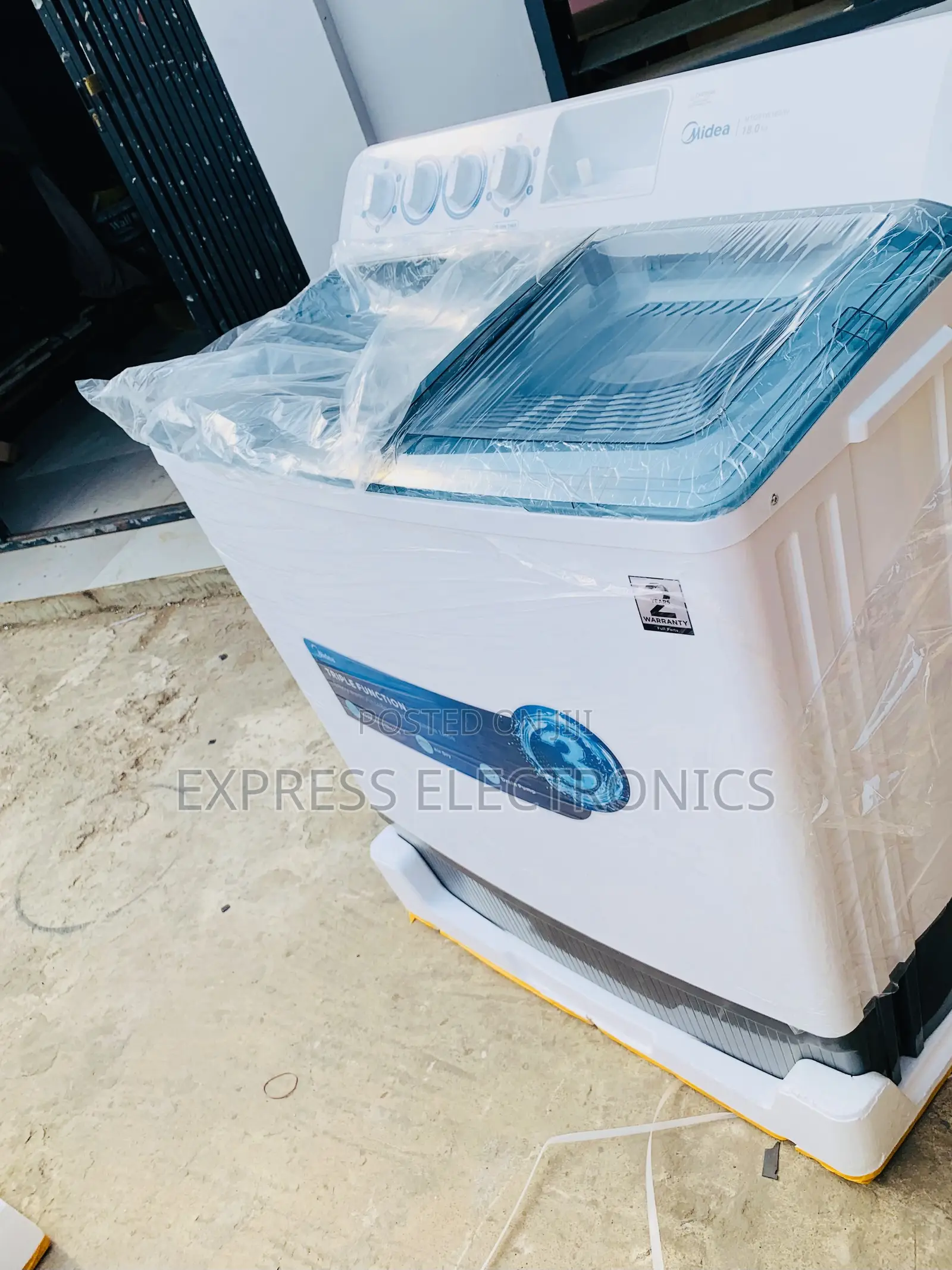 Newly Media 18kg Top Load Washing Machine –  Energy Efficient