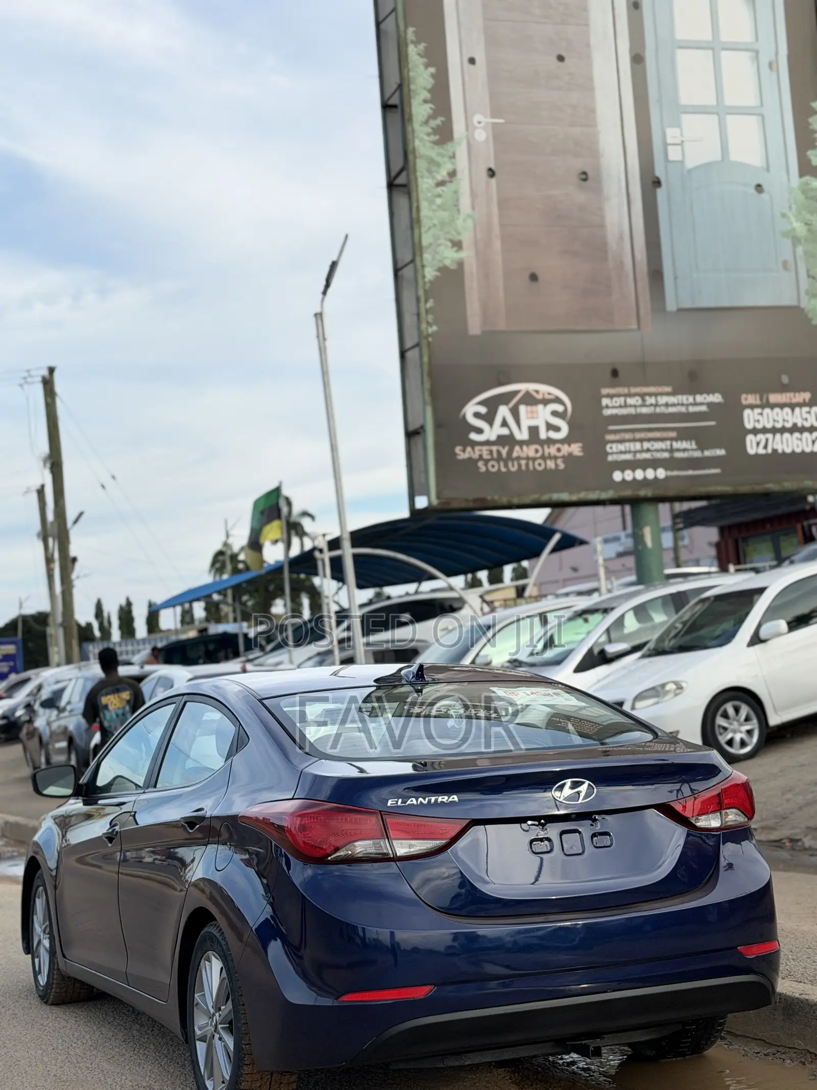Hyundai Elantra GLS Sedan FWD (1.8L 4cyl 6A) 2013 Blue