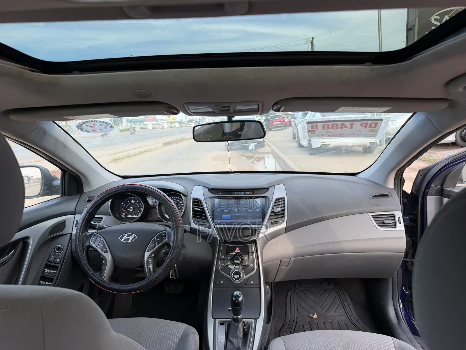 Hyundai Elantra GLS Sedan FWD (1.8L 4cyl 6A) 2013 Blue