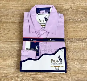POLO LONG-SLEEVE BUTTON-UP SHIRTS.Available in All Colours and Sizes.