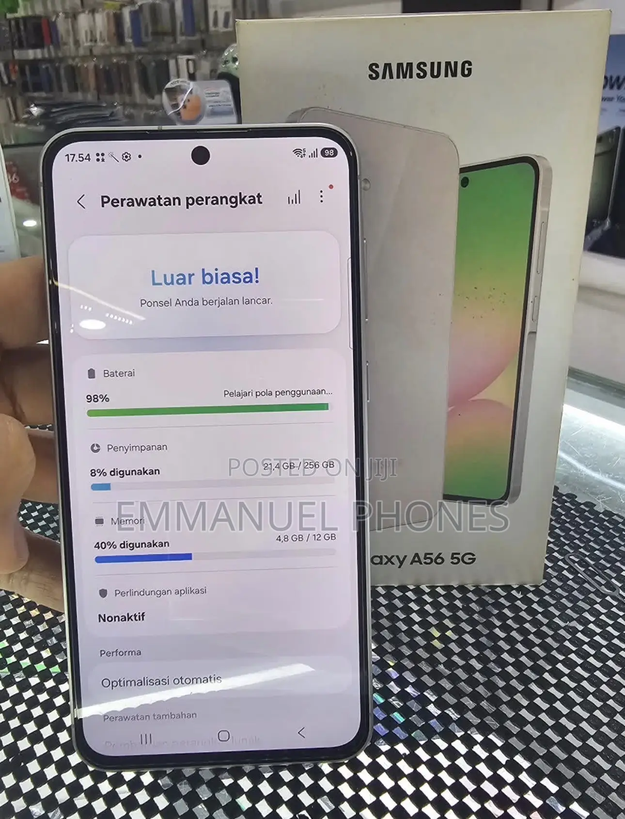 New Samsung Galaxy A56 256 GB White