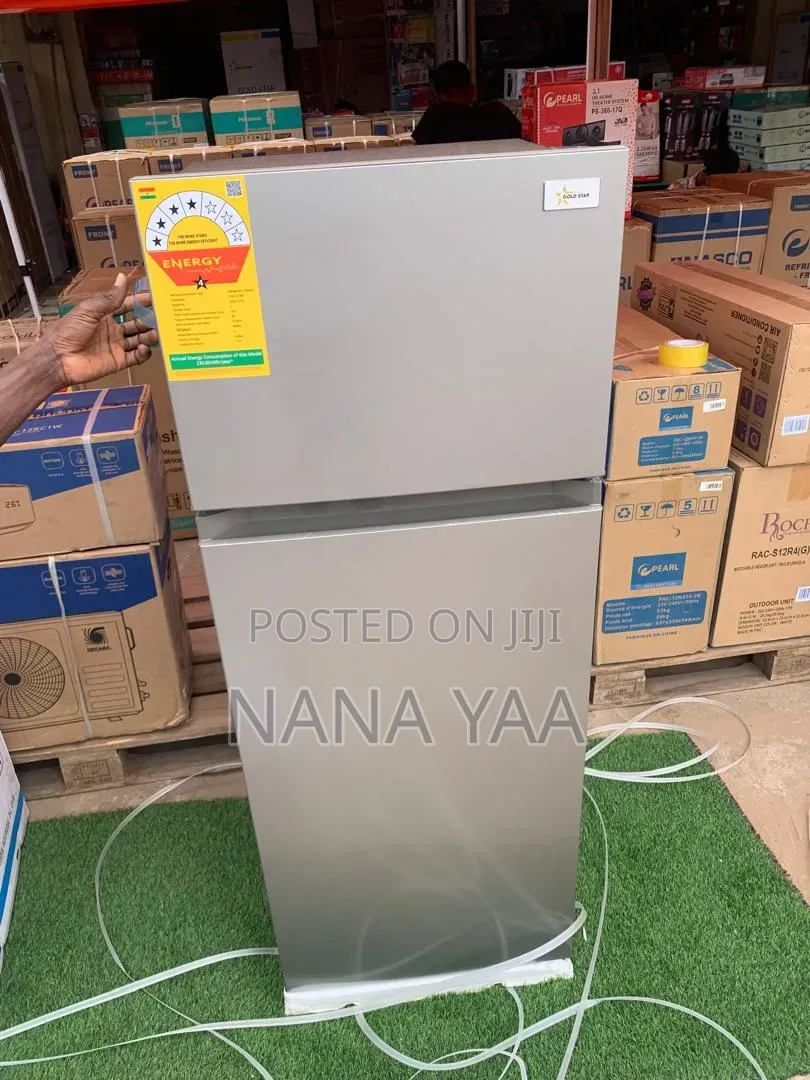 Goldstar Quality Double Door Fridge 212 Litres Top Freezer