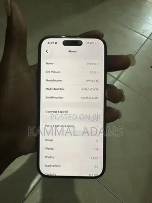 Apple iPhone 15 128 GB Black