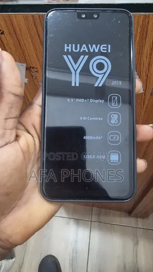 New Huawei Y9 2019 128 GB Black