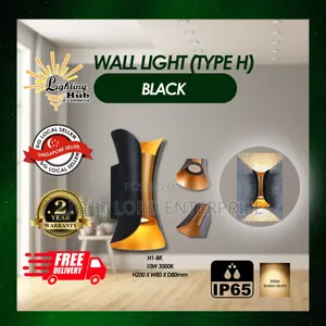 E-Commerce H Wall Light Warm Colo
