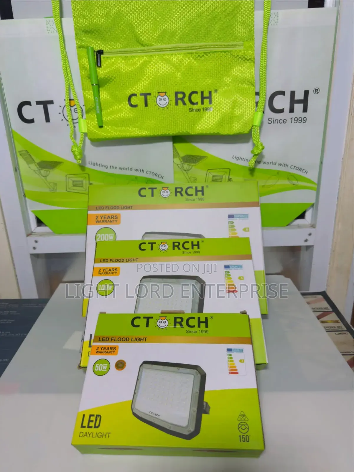 Compound Evergreen Ctorch Flood Light 30w/50w/100w/200w