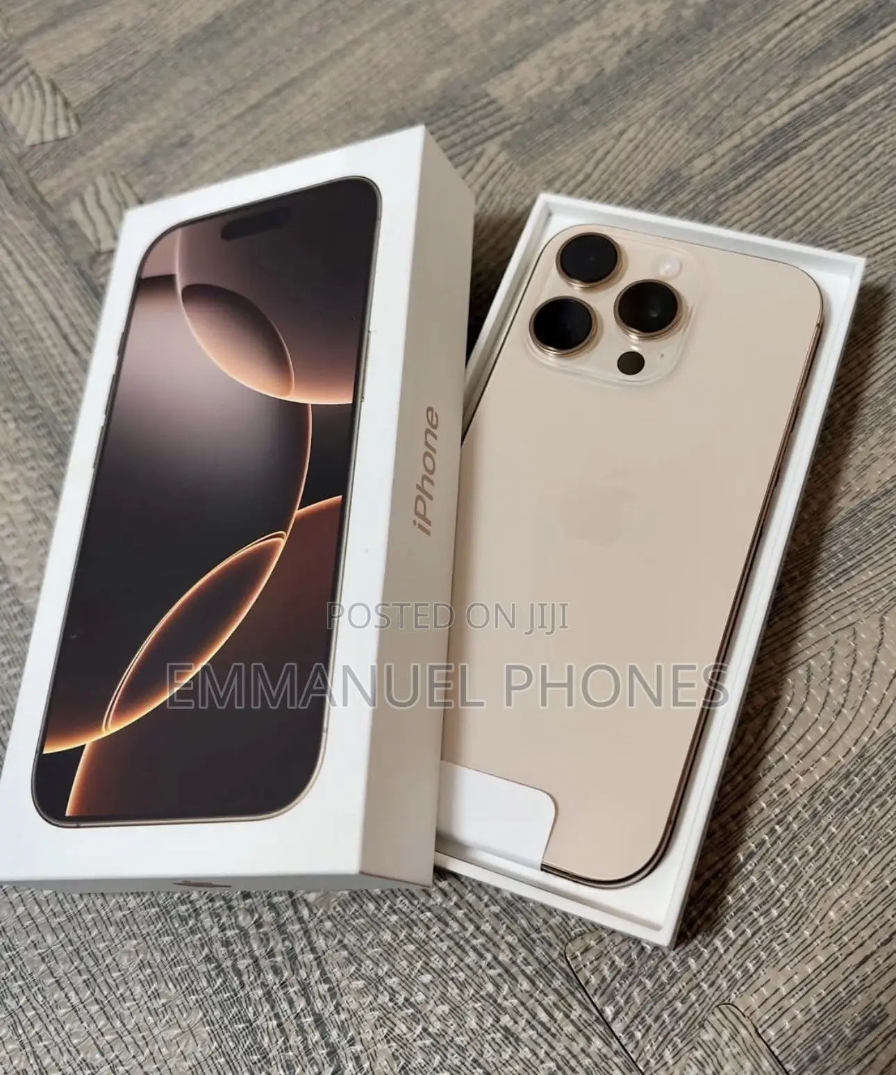 New Apple iPhone 16 Pro Max 1 TB Gold