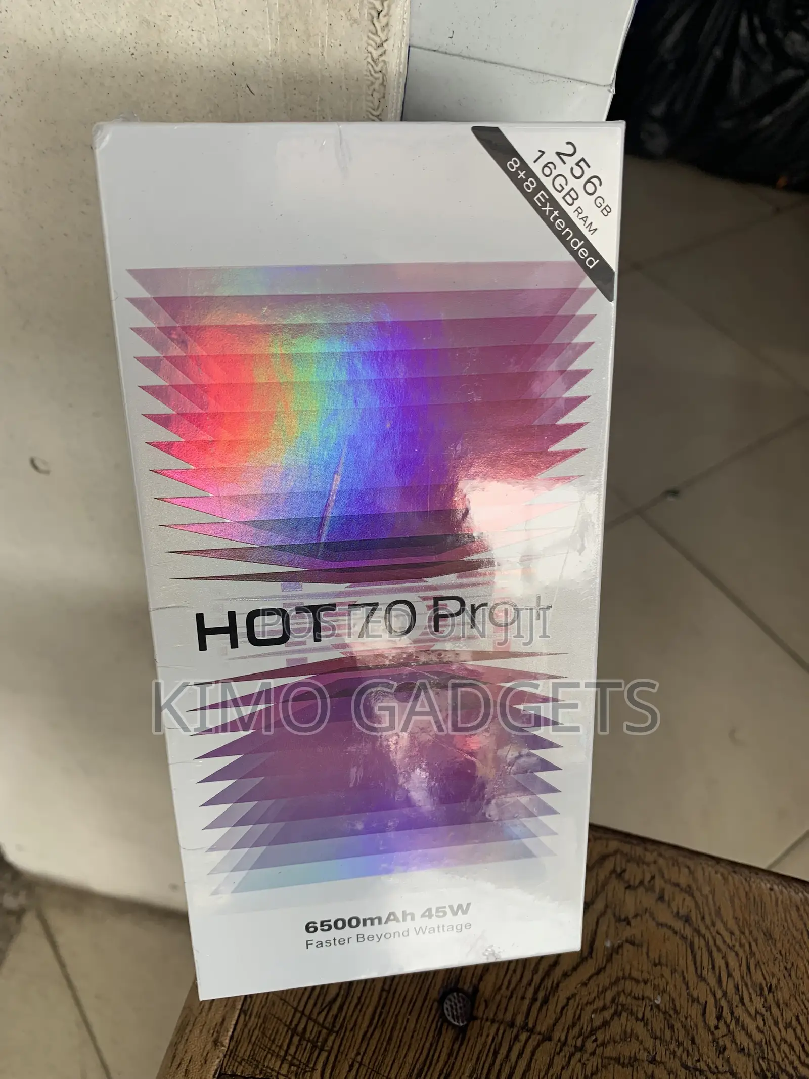 New Infinix Hot 70 Pro 5G+ 256 GB Gray