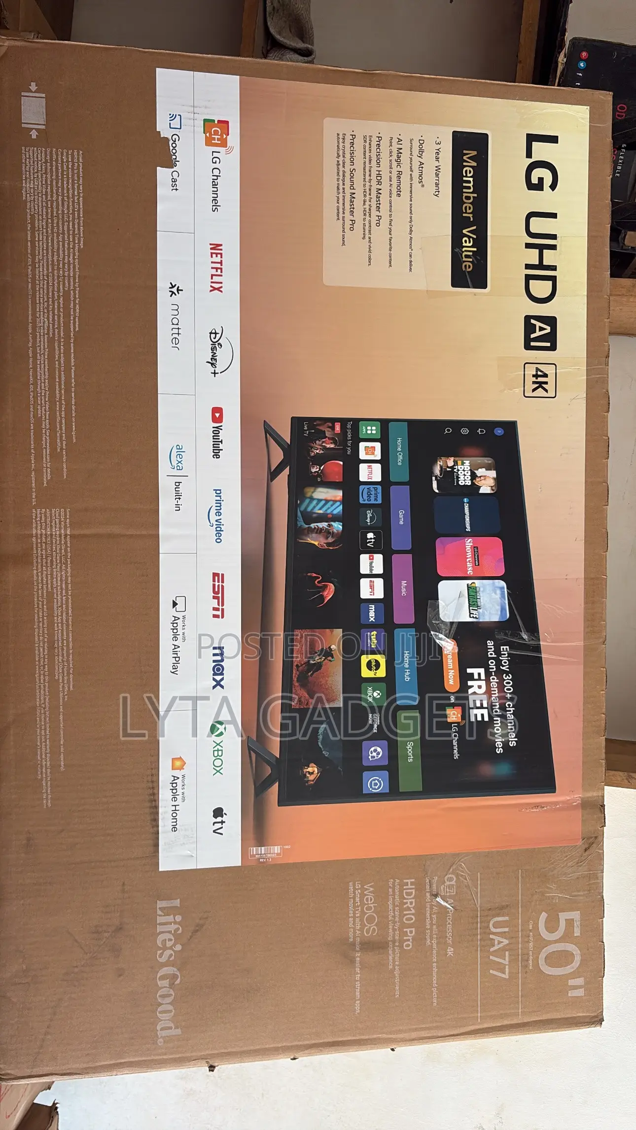 LG 2025 Model 50inch