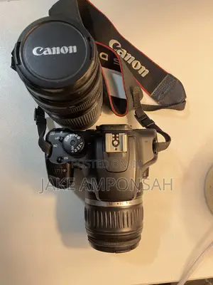 Canon EOS 1000D DSLR Camera + 2 Lenses + Camera Bag