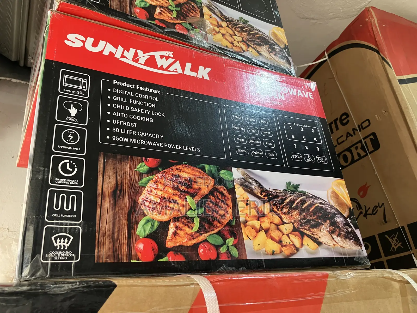Durable Sunny Walk 30l Microwave