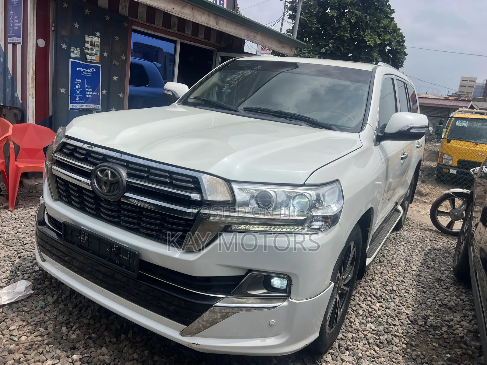 Toyota Land Cruiser 5.7 V8 2013 White