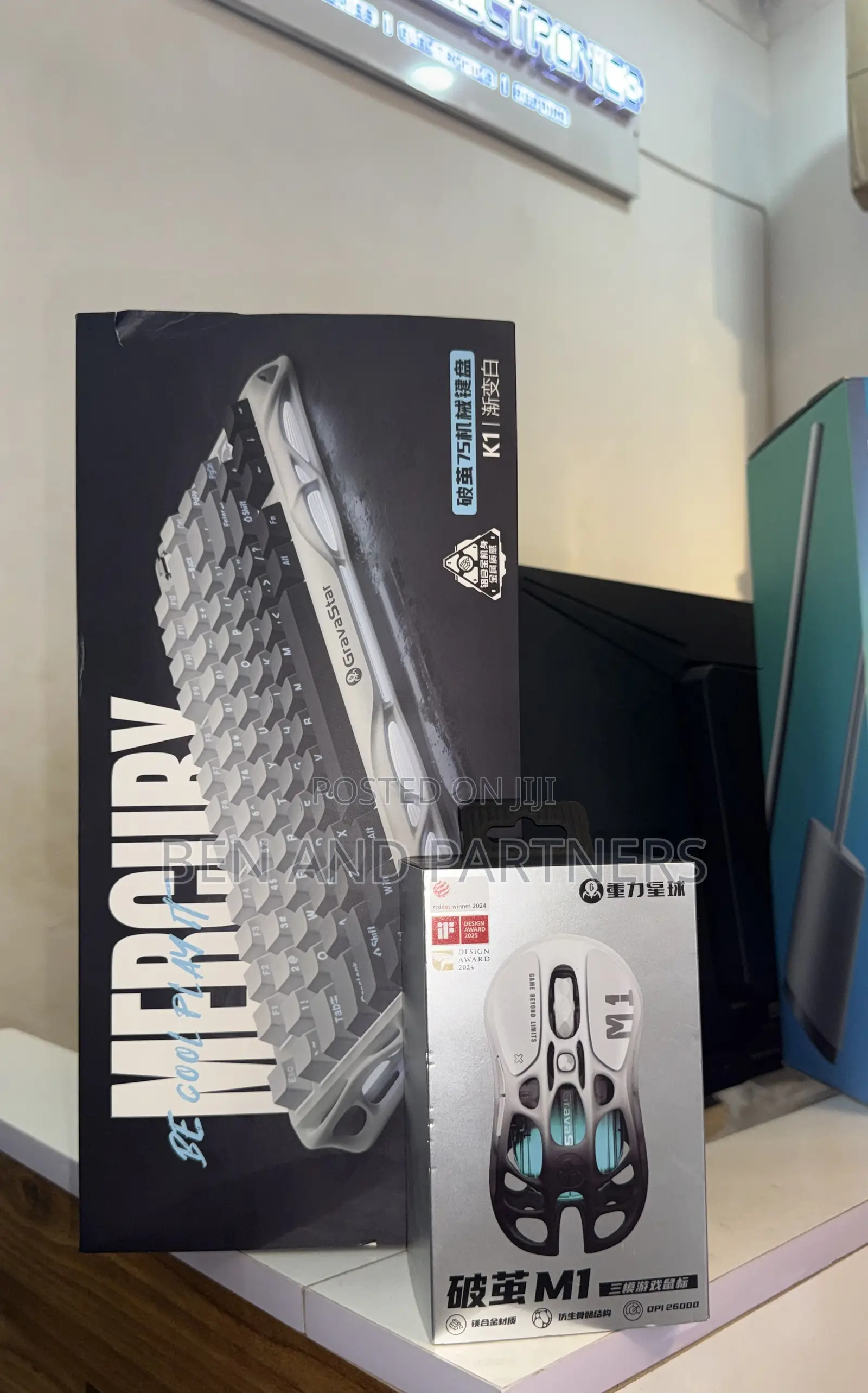 Gravastar Mercury K1 Keyboard & M1 Mouse Combo