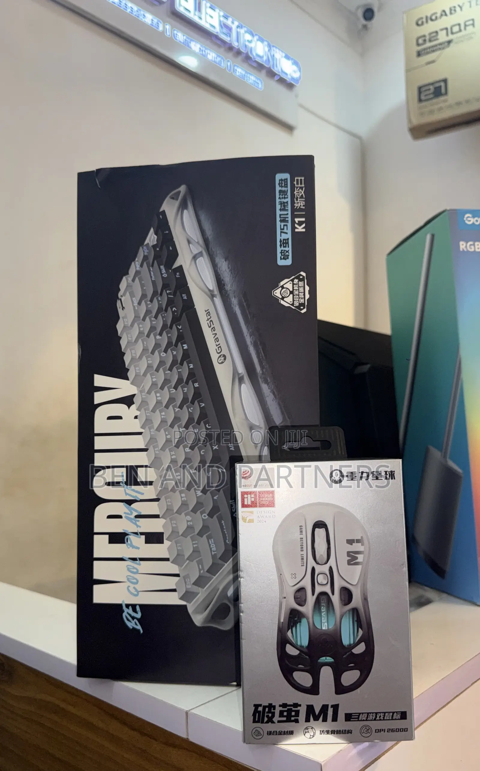 Gravastar Mercury K1 Keyboard & M1 Mouse Combo