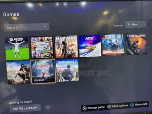 Xbox One S With 9 Games Installed Plus 2 Controllers