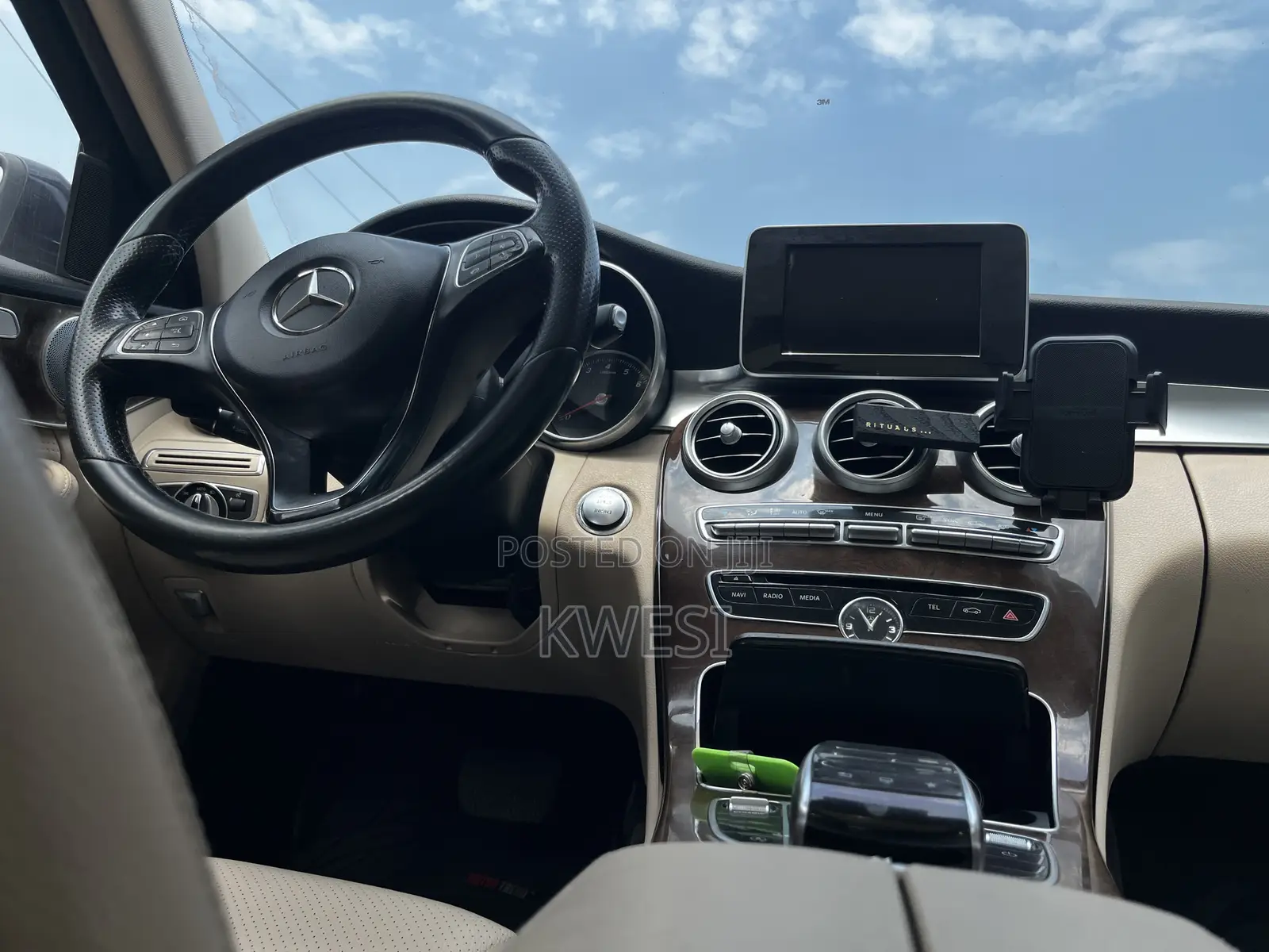 Mercedes-Benz C300 Base 4Matic Sedan AWD (2.0L 4cyl 7A) 2016 Blue