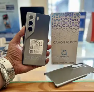 New Tecno Camon 40 Pro 5G 256 GB Black