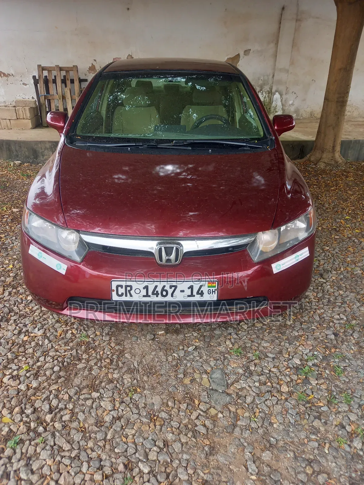 Honda Civic EX Sedan 2010 Red
