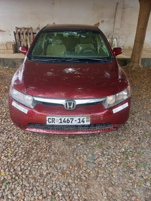 Honda Civic EX Sedan 2010 Red